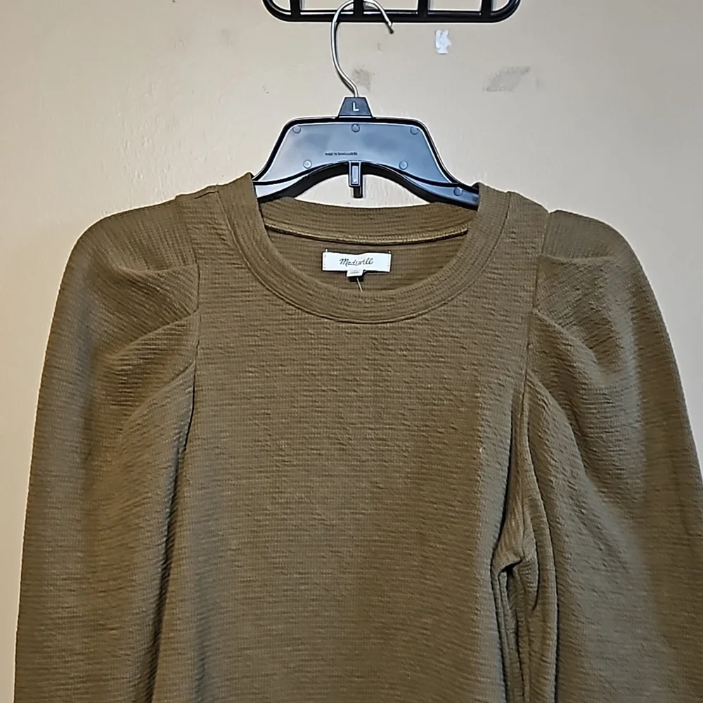 NWT Madewell Pleated Top - Picture 6 of 10